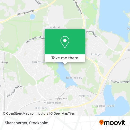 Skansberget map