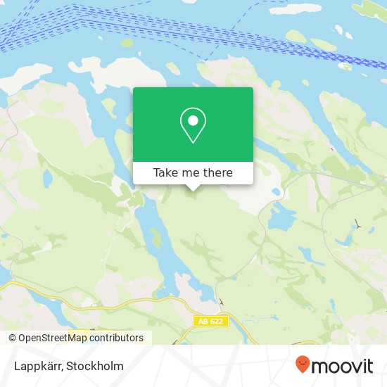 Lappkärr map