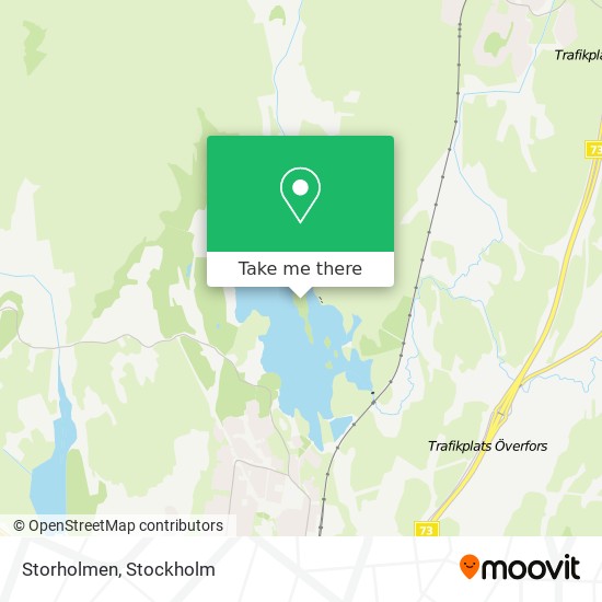 Storholmen map