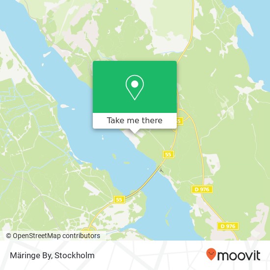 Märinge By map