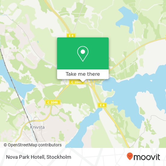 Nova Park Hotell map