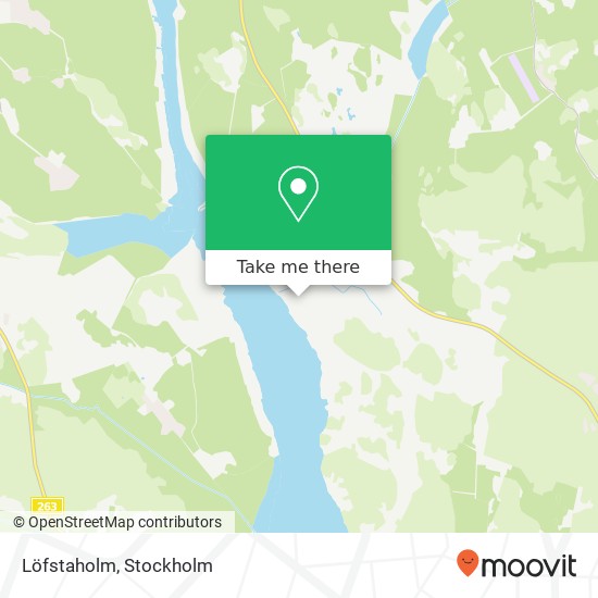 Löfstaholm map