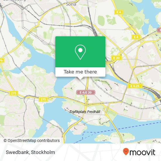 Swedbank map