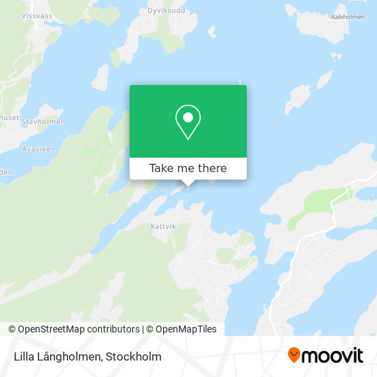 Lilla Långholmen map
