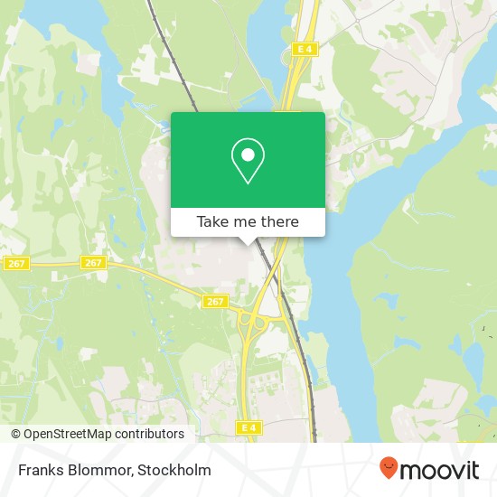 Franks Blommor map