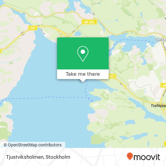 Tjustviksholmen map