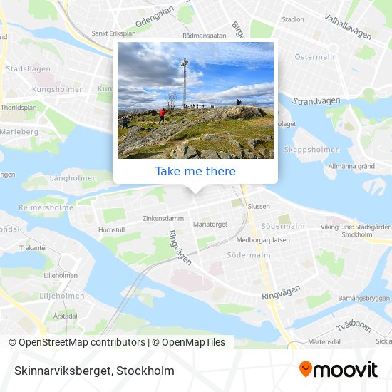 Skinnarviksberget map