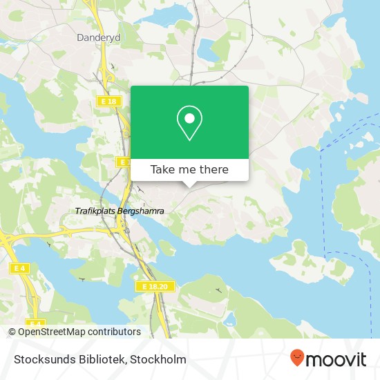 Stocksunds Bibliotek map