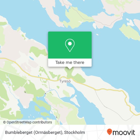 Bumbleberget (Orrnäsberget) map