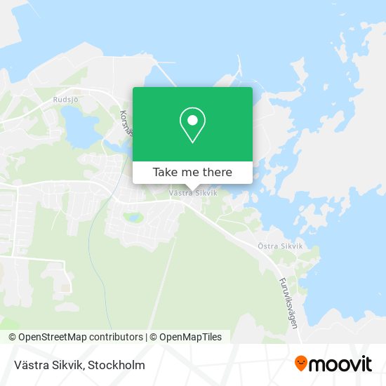 Västra Sikvik map