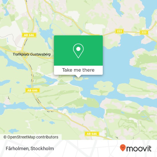 Fårholmen map