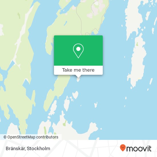 Bränskär map