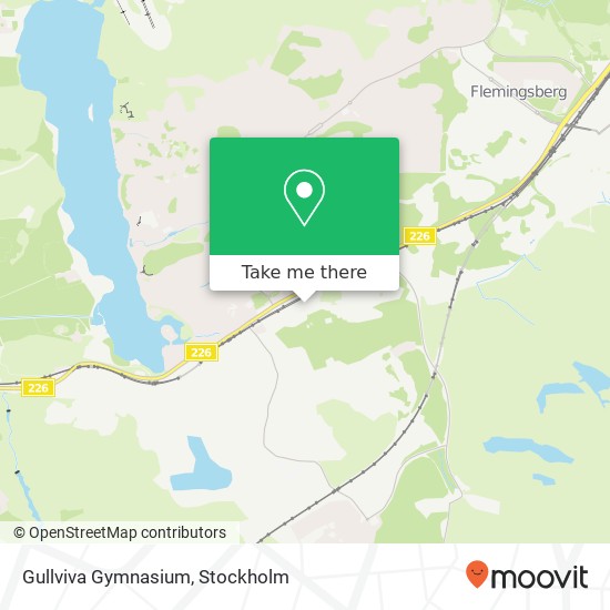 Gullviva Gymnasium map