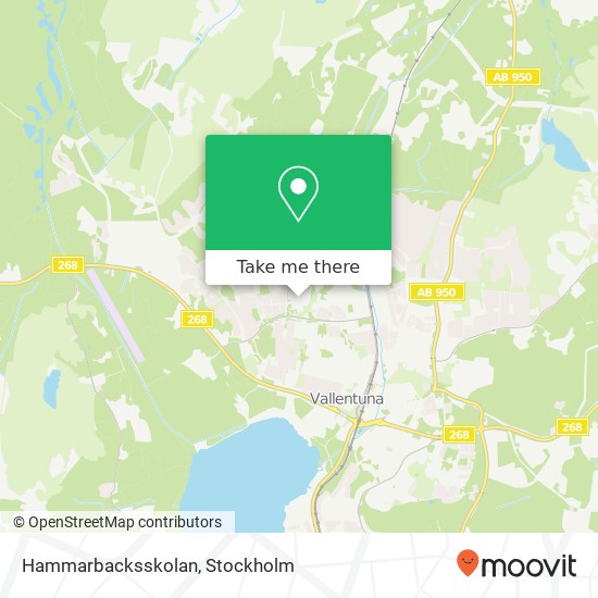 Hammarbacksskolan map