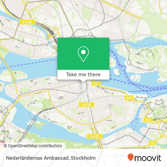 Nederländernas Ambassad map