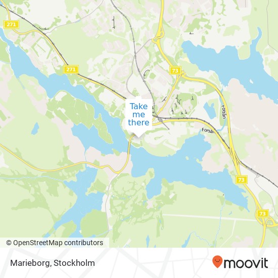 Marieborg map