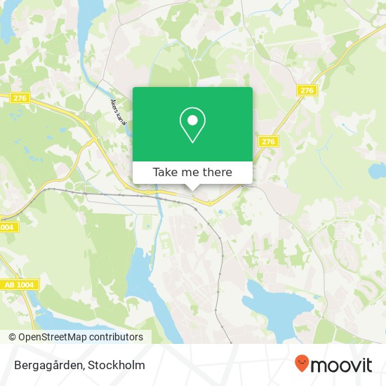 Bergagården map