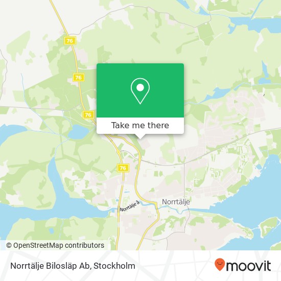 Norrtälje Bilosläp Ab map