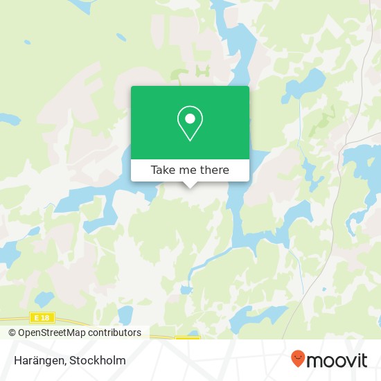 Harängen map