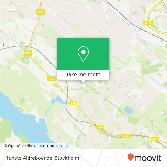 Tunets Äldreboende map