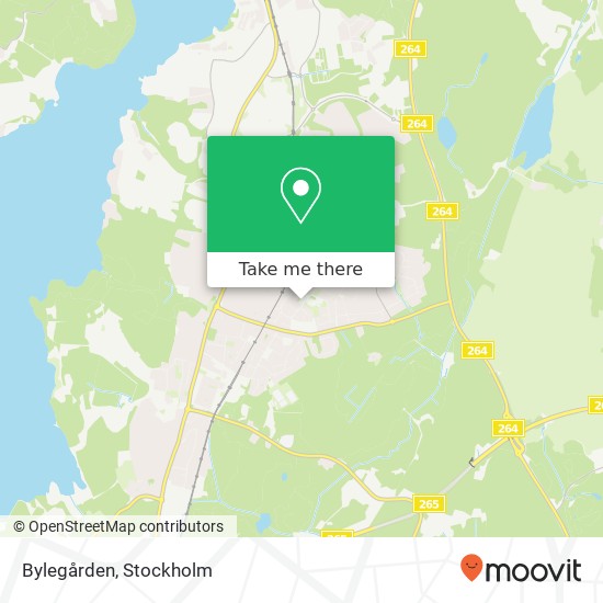 Bylegården map