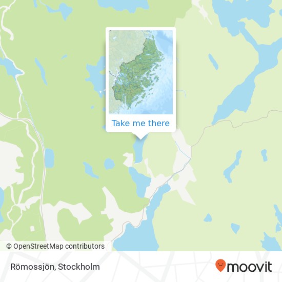 Römossjön map