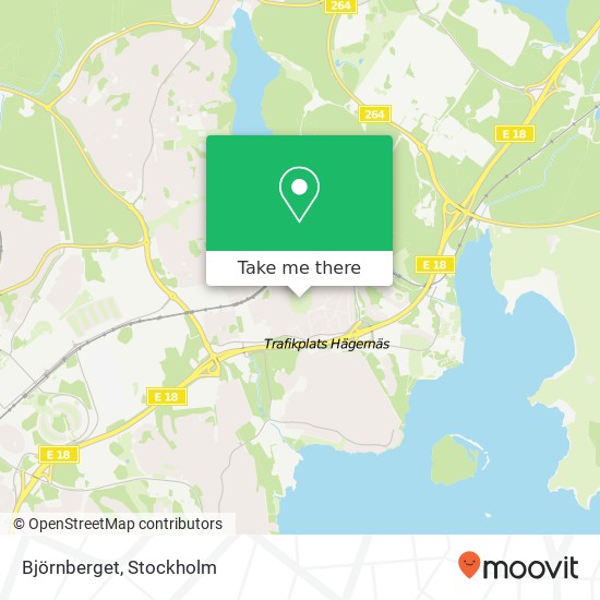 Björnberget map