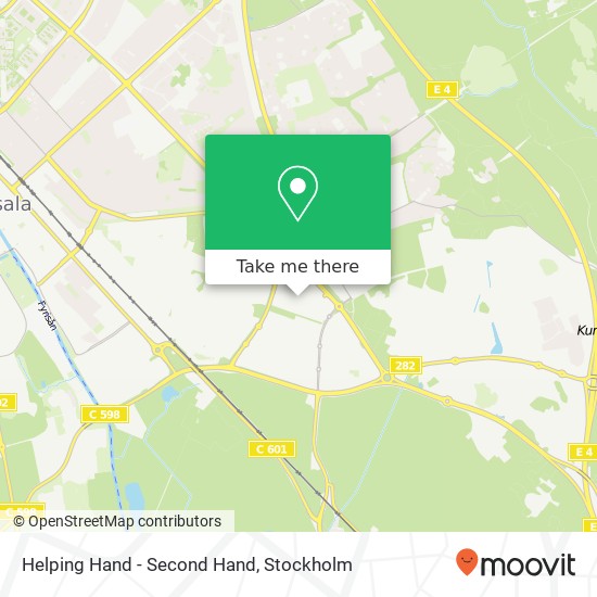 Helping Hand - Second Hand map