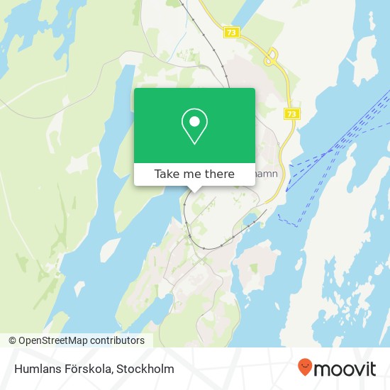 Humlans Förskola map