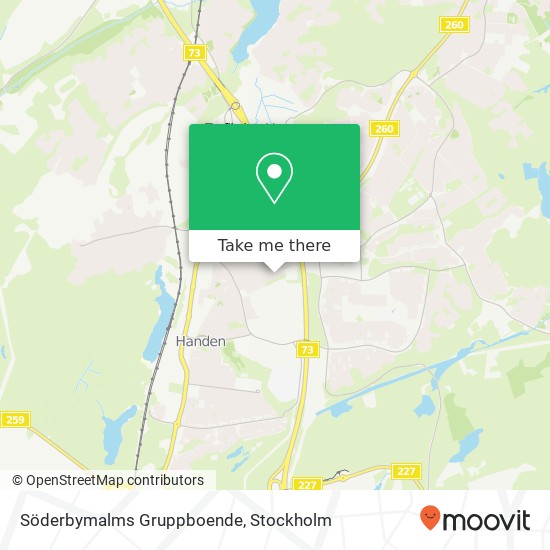 Söderbymalms Gruppboende map