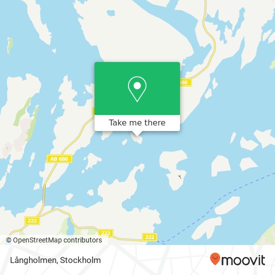 Långholmen map