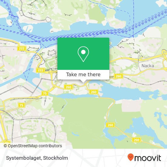 Systembolaget map