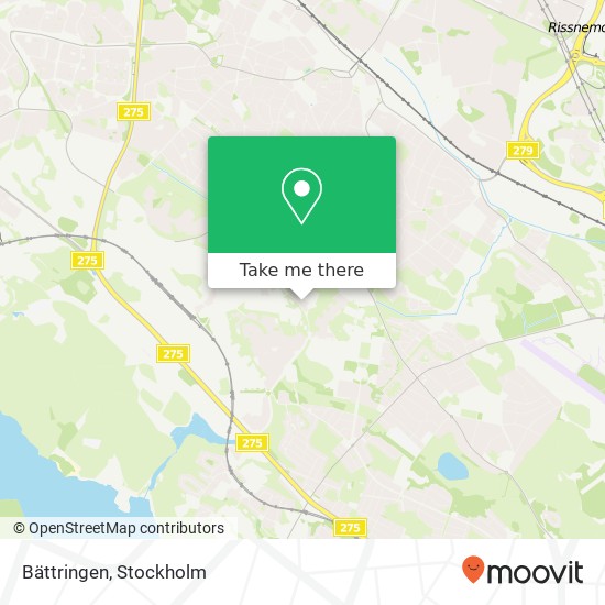 Bättringen map