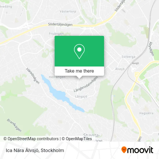 Ica Nära Älvsjö map