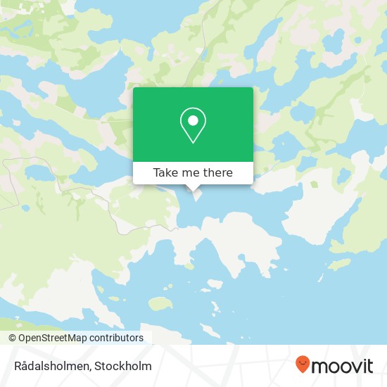 Rådalsholmen map