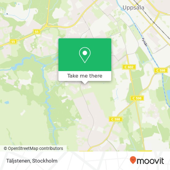 Täljstenen map