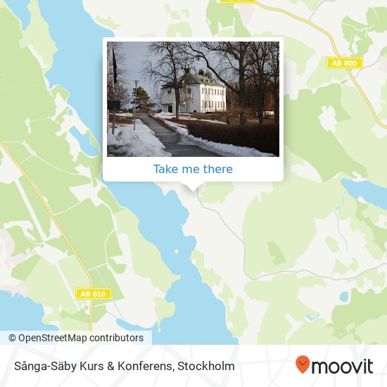 Sånga-Säby Kurs & Konferens map