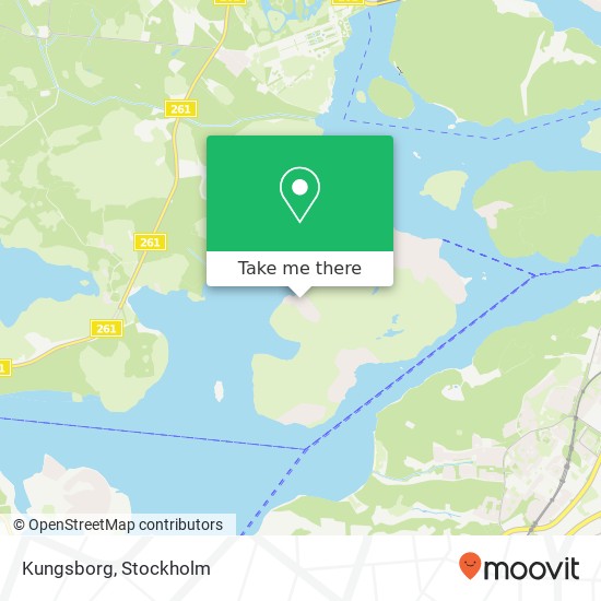 Kungsborg map