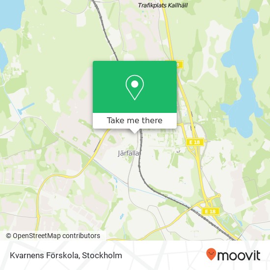 Kvarnens Förskola map