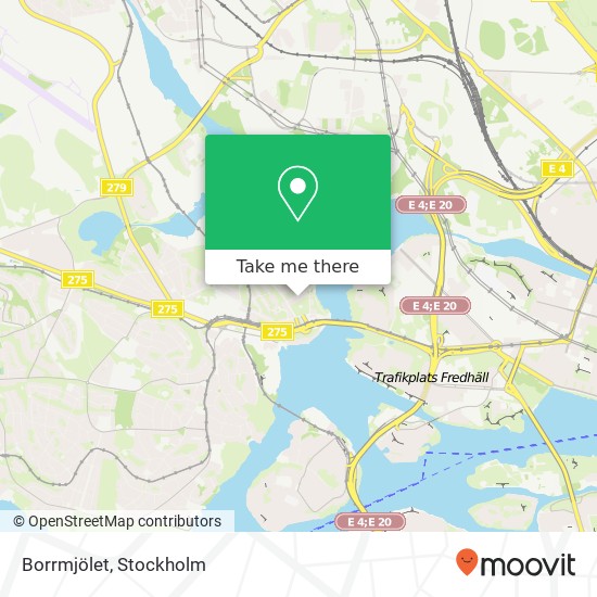 Borrmjölet map