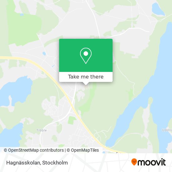 Hagnässkolan map