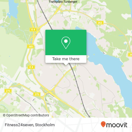 Fitness24seven map