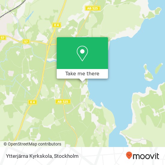 Ytterjärna Kyrkskola map