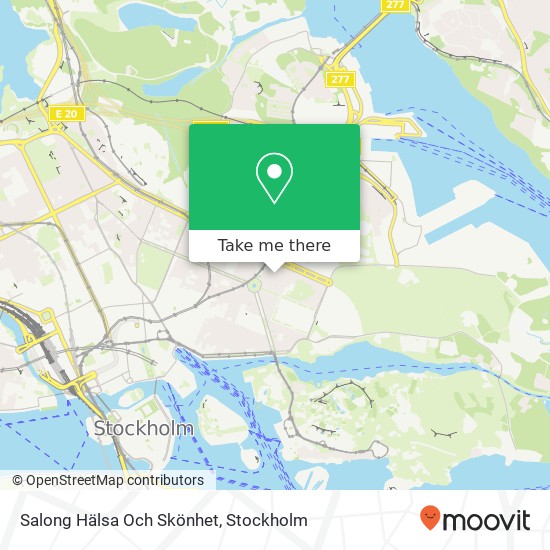 Salong Hälsa Och Skönhet map