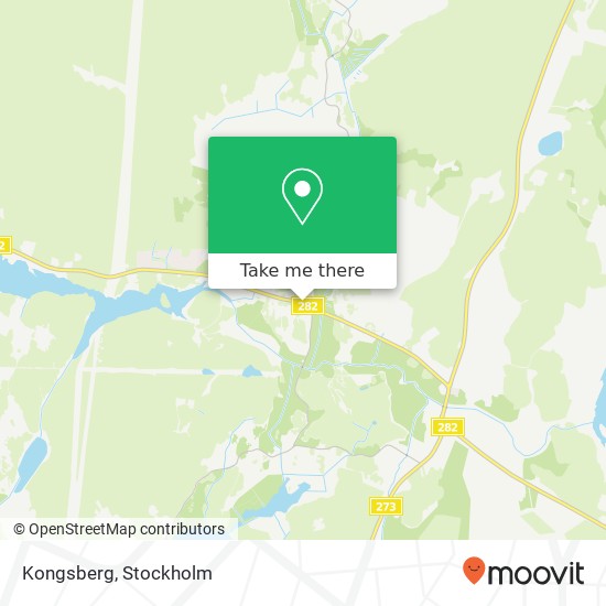 Kongsberg map