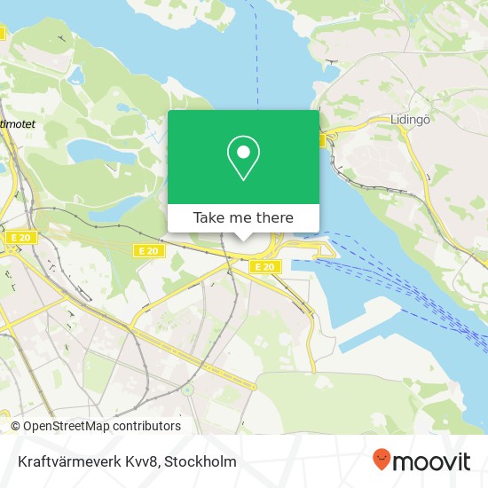 Kraftvärmeverk Kvv8 map