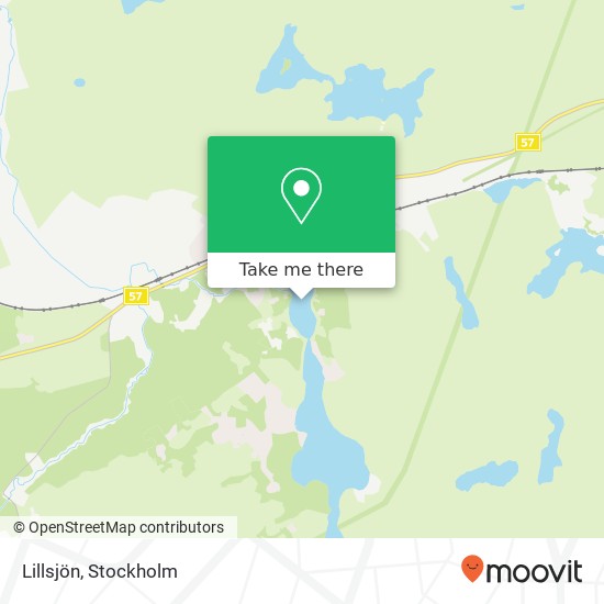 Lillsjön map