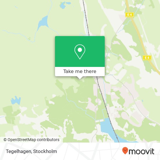 Tegelhagen map