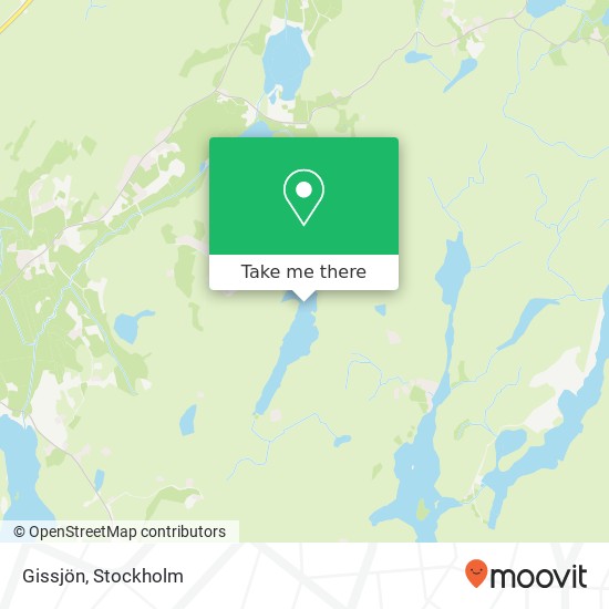 Gissjön map