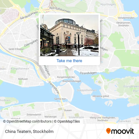 China Teatern map